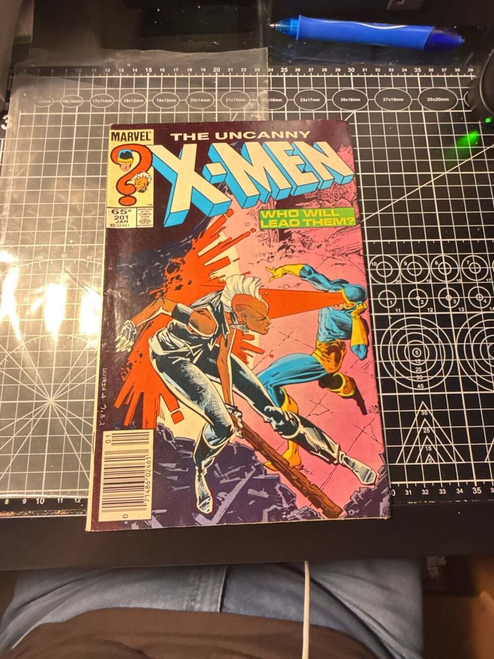 Marvel The Uncanny X-Men No. 201 Comic Book January 1986